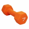 CAP BARBELL 7 LB NEOPRENE DUMBBELL