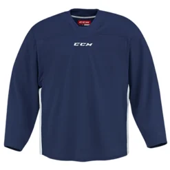 CCM 6000 MID SENIOR PRACTICE JERSEY - NAVY/WHITE