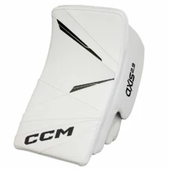 C.C.M. CCM AXIS 2.9 SENIOR GOALIE BLOCKER -HockeyPro Hub CCM AXIS 2.9 GOALIE BLOCKER white black