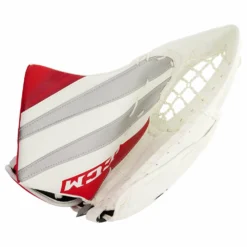 CCM EXTREME FLEX 5 SENIOR GOALIE CATCHER 12 CCM EXTREME FLEX 5 SENIOR GOALIE CATCHER -HockeyPro Hub CCM Extreme Flex 5 Goalie Catcher Front Closed