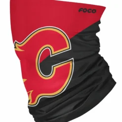FOCO CALGARY FLAMES ADULT BIG LOGO GAITER SCARF