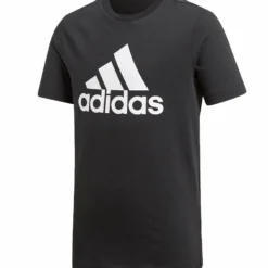 ADIDAS KID'S MUST HAVE BADGE OF SPORTS T SHIRT - BLACK