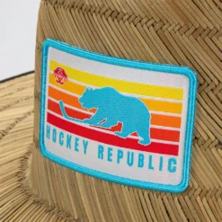 GONGSHOW ADULT BEARY BEACHY HAT - STRAW -HockeyPro Hub GONGSHOW MEN S BEARY BEACHY HAT EMBLEM
