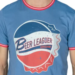 GONGSHOW ADULT BL DRAFTEE T SHIRT - NAVY/RED -HockeyPro Hub GONGSHOW MEN S BL DRAFTEE T SHIRT CHEST