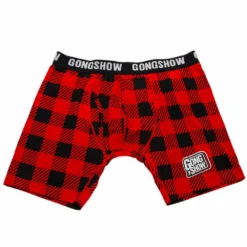 GONGSHOW ADULT BUFF PLAID BOXER UNDERWEAR