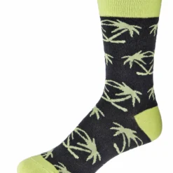 GONGSHOW MEN'S DRESS SOCKS - PALM TREES