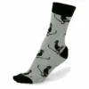 GONGSHOW ADULT GONGSHOW PIGEON DRESS SOCKS - GREY -HockeyPro Hub GONGSHOW MEN S GONGSHOW PIGEON DRESS SOCKS GREY