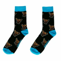 GONGSHOW ADULT GONGSHOW SHAKA GLOVE DRESS SOCKS - BLACK -HockeyPro Hub GONGSHOW MEN S GONGSHOW SHAKA GLOVE DRESS SOCKS BLACK 2