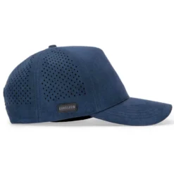 GONGSHOW ADULT LASER BUCKET NAVY HAT -HockeyPro Hub GONGSHOW MEN S LASER BUCKET NAVY HAT SIDE