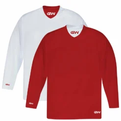 Gamewear GW7500 PROLITE INTERMEDIATE REVERSIBLE GOALIE PRACTICE JERSEY -HockeyPro Hub GW7500 PROLITE REVERSIBLE PRACTICE JERSEY RED WHITE 6fd6ae28 d669 482b b960 cf89d7a56971