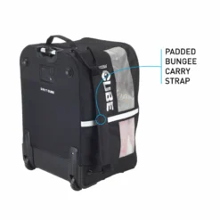 GRIT CUBE JUNIOR HOCKEY WHEEL BAG -HockeyPro Hub Grit Cube Padded Bungee Carry Strap