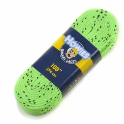 HOWIES CLOTH HOCKEY SKATE LACES -HockeyPro Hub HOWIES CLOTH HOCKEY SKATE LACES neon green