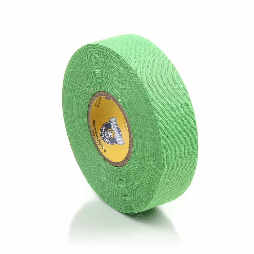 HOWIES CLOTH HOCKEY TAPE - NEON GREEN 3 HOWIES CLOTH HOCKEY TAPE - NEON GREEN