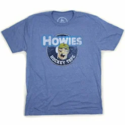 HOWIES HOCKEY ADULT VINTAGE T SHIRT - BLUE