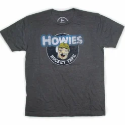 HOWIES HOCKEY ADULT VINTAGE T SHIRT - GREY
