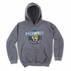 HOWIES KID'S HOCKEY VINTAGE HOODIE - GREY
