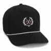 Spittin Chiclets PINK WHITNEY CREST ROPE HAT - BLACK -HockeyPro Hub PINK WHITNEY CREST ROPE HAT BLACK ONE