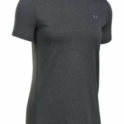 UNDER ARMOUR ADULT HG ARMOUR SS T-SHIRT CARBON