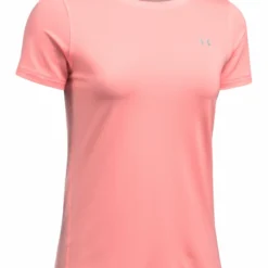 UNDER ARMOUR ADULT HG ARMOUR SS T-SHIRT PINK