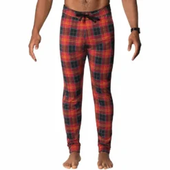 SAXX ADULT SNOOZE ABERDEEN PLAID FLANNEL PANTS
