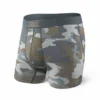SAXX VIBE ADULT BOXERS - GREY CAMO -HockeyPro Hub SAXX VIBE MEN S BOXERS GREY CAMO FRONT