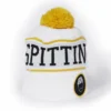 SPITTIN CHICLETS SCRIPT BEANIE - WHITE -HockeyPro Hub SPITTIN CHICLETS SCRIPT BEANIE WHITE