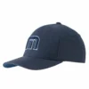 TRAVISMATHEW ADULT B-BAHAMAS GOLF HAT - NAVY -HockeyPro Hub TRAVISMATHEW MEN S B BAHAMAS GOLF HAT NAVY SIDE