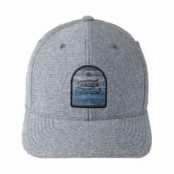 TRAVISMATHEW ADULT CRATER FLEX FIT HEATHER GREY HAT -HockeyPro Hub TRAVISMATHEW MEN S CRATER HAT HEATHER GREY FRONT