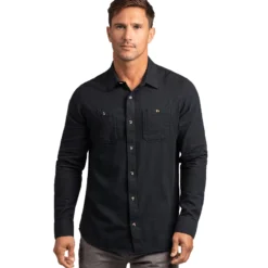 TRAVISMATHEW ADULT HEFE BUTTON-UP SHIRT