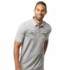 TRAVISMATHEW ADULT PARK IT GREY POLO
