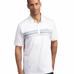 TRAVISMATHEW ADULT QUITE A PIECE POLO - WHITE