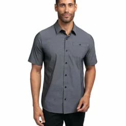 TRAVISMATHEW ADULT THE TAKE AWAY BUTTON DOWN SHIRT