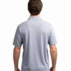 TRAVISMATHEW ADULT CAN CAN POLO - GREY -HockeyPro Hub TravisMathew Can Can Polo Back