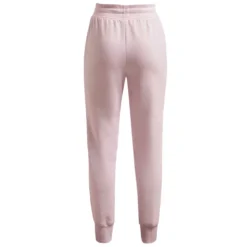 UNDER ARMOUR GIRLS RIVAL FLEECE JOGGING PANTS - LIGHT PINK -HockeyPro Hub UNDER ARMOUR GIRLS RIVAL FLEECE JOGGING PANTS LIGHT PINK BACK