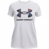 UNDER ARMOUR GIRLS TECH BIG LOGO SOLID BODY SHIRT - WHITE 1 UNDER ARMOUR GIRLS TECH BIG LOGO SOLID BODY SHIRT - WHITE -HockeyPro Hub UNDER ARMOUR GIRLS TECH BIG LOGO SOLID BODY SHIRT WHITE FRONT