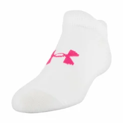 Gildan UNDER ARMOUR GIRL'S PHENOM NO SHOW 6 PACK - WHITE -HockeyPro Hub UNDER ARMOUR GIRL S PHENOM NO SHOW 6 PACK WHITE U022 966 3