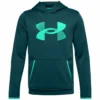 UNDER ARMOUR KID'S ARMOUR FLEECE HOODIE - TEAL/GREEN -HockeyPro Hub UNDER ARMOUR KID S ARMOUR FLEECE HOODIE FRONT 6c9ff79e 2528 4129 8a0d 161a1079ca62