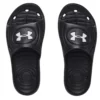 UNDER ARMOUR KID'S LOCKER IV SANDAL - BLACK -HockeyPro Hub UNDER ARMOUR KID S LOCKER IV SANDAL BLACK TOP