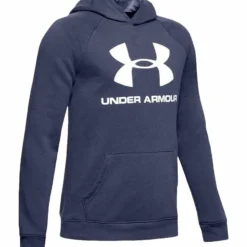 UNDER ARMOUR KID'S RIVAL LOGO HOODIE -HockeyPro Hub UNDER ARMOUR KID S RIVAL LOGO HOODIE NAVY 9774d0ee c1e6 4ae4 ad7b 3f7a25485b38
