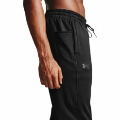 UNDER ARMOUR MEN'S ARMOUR FLEECE JOGGERS - BLACK -HockeyPro Hub UNDER ARMOUR MEN S ARMOUR FLEECE JOGGERS SIDE