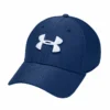 UNDER ARMOUR ADULT HEATHERED BLITZING 3.0 HAT - BLUE/WHITE -HockeyPro Hub UNDER ARMOUR MEN S HEATHERED BLITZING 3.0 HAT BLUE WHITE FRONT