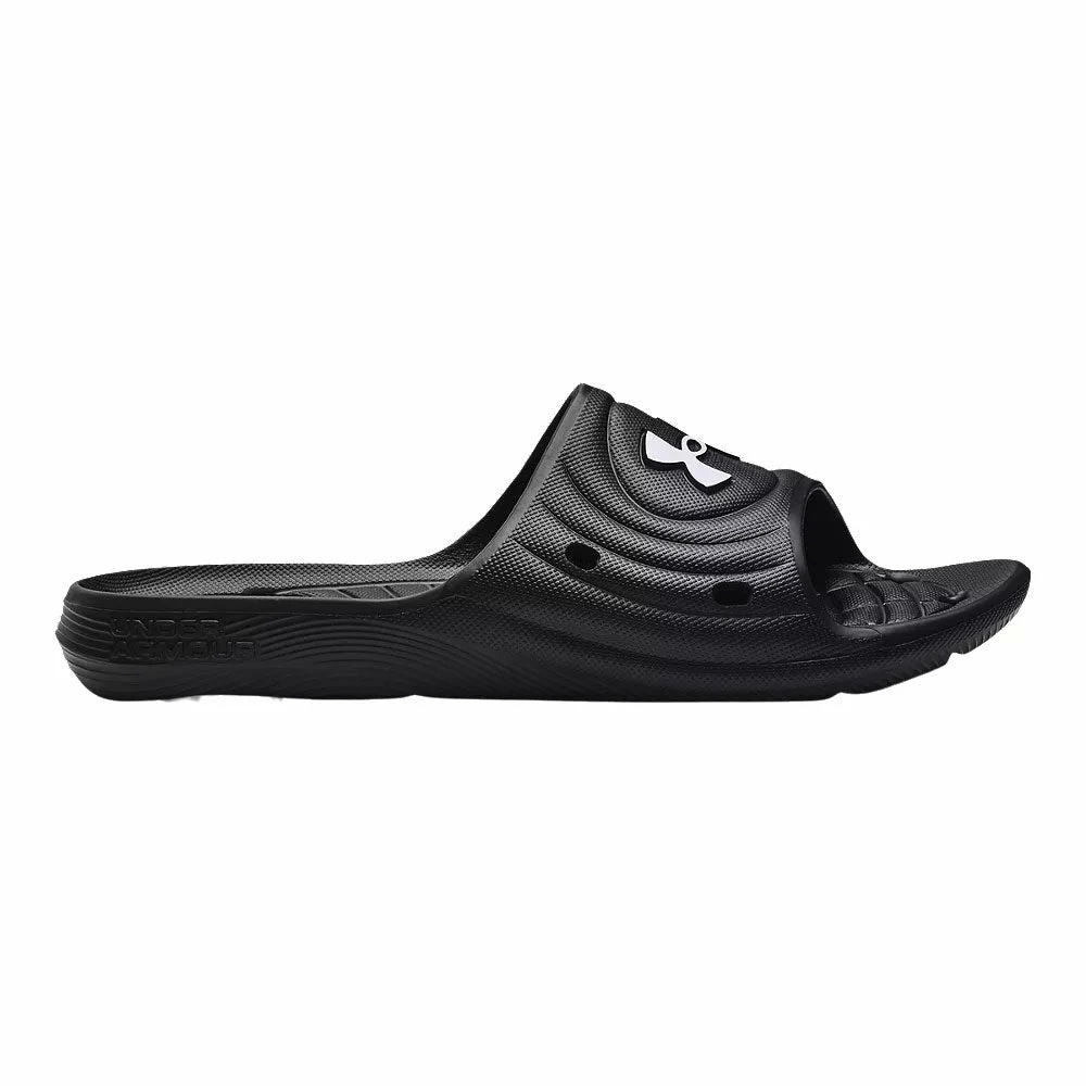 UNDER ARMOUR MEN'S LOCKER IV SANDAL - BLACK 4 UNDER ARMOUR MEN'S LOCKER IV SANDAL - BLACK - Image 2