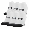 Gildan UNDER ARMOUR MEN'S PERFORM TECH NO SHOW 6 PACK - WHITE