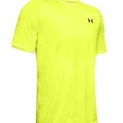 UNDER ARMOUR ADULT TECH T SHIRT - YELLOW
