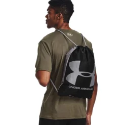 UNDER ARMOUR OZZIE SACKPACK - BLACK SEA GLASS BLUE -HockeyPro Hub UNDER ARMOUR OZZIE SACKPACK BLACK SEA GLASS BLUE MODEL