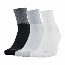 Gildan UNDER ARMOUR MEN'S PHENOM QUARTER 3 PACK - GREY