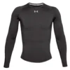 UNDER ARMOUR SENIOR HOCKEY LONG SLEEVE FITTED GRIPPY TOP - GREY