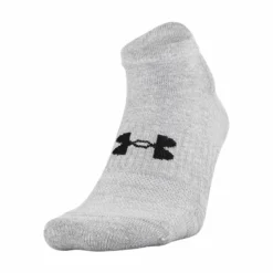 Gildan UNDER ARMOUR KIDS TRAINING NO SHOW SOCKS 6 PACK - GREY -HockeyPro Hub UNDER ARMOUR TRAINING NO SHOW SOCKS 6 PACK GREY U672 960 2
