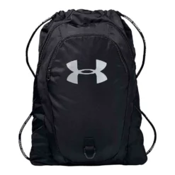 UNDER ARMOUR UNDENIABLE 2.0 SACKPACK - BLACK/SILVER