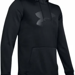 UNDER ARMOUR AF PO BIG LOGO GRAPHIC ADULT HOODIE - BLACK